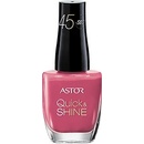 Astor Quick & Shine Nail Polish 204 Life In Pink 8 ml