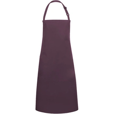 Karlowsky Gastro zástera KY049 Aubergine 75 x 90 cm