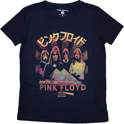 Pink Floyd Japan Poster Navy Blue M Дамски Риза (<![CDATA[PFTEE197LN02]]>)