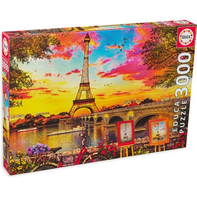 Educa Пъзел Educa от 3000 части - Залез в Париж (EDU17675)