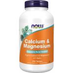 NOW NOW Calcium & Magnesium, 250 Tablets