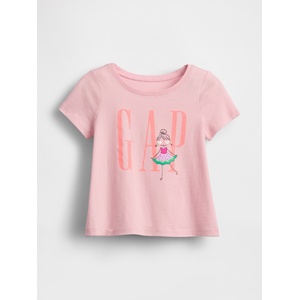 GAP Детска тениска с логото на GAP GAP | Rozov | Момичешки | 86