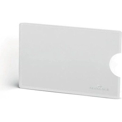 DURABLE Plastové puzdro na RFID kartu bal.3ks transparentné