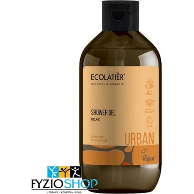 Ecolatier Urban Relaxačný sprchový gél – grep a mandarinka 600 ml