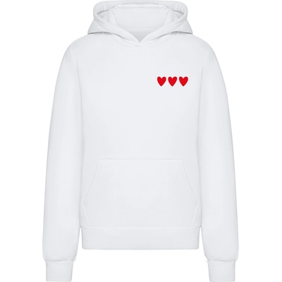 Mister Tee Amour Toujours Heart Ladies Fluffy Hoody white XXLUB-MST389-00220 - Камуфлаж, размер XL