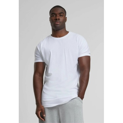 Urban Classics Long Shaped Turnup Tee white