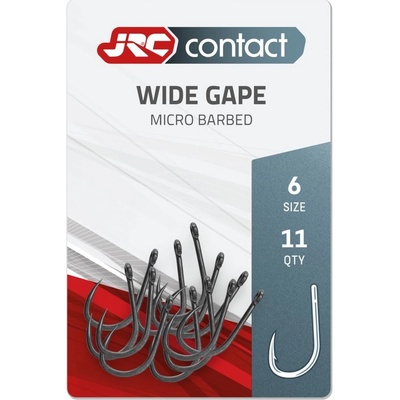 JRC Wide Gape Carp Hook veľ.6 11 ks