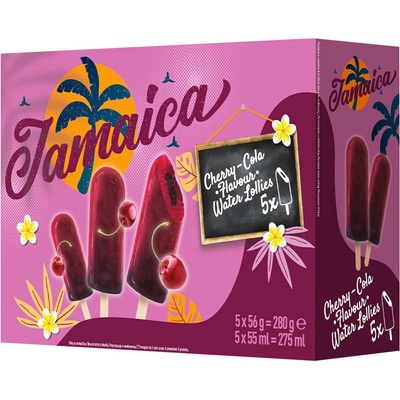 Jamaica Cherry Cola, 5 ks x 55 ml, 275 ml