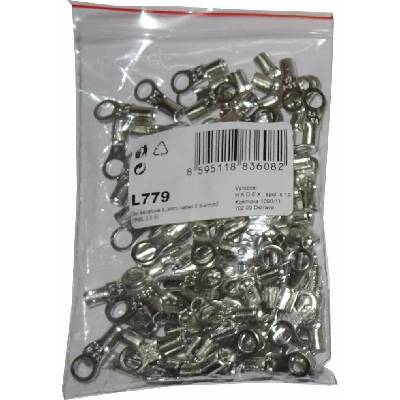 Káblové oko Atos RNBL 3,5-5, 5,3 mm, pre kábel 2,5–4 mm², 100 ks