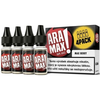 Aramax Berry Mint 4 x 10 ml 6 mg
