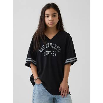 GAP Детска oversize тениска с лого Gap Athletic GAP GAP | Cheren | Момчешки | M