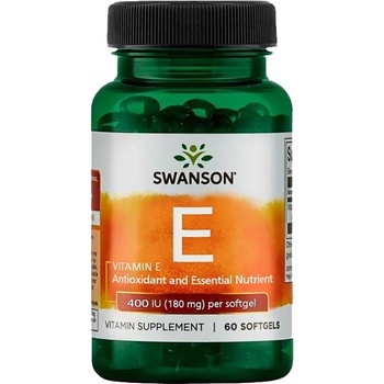 Image 1 of Swanson Vitamin E 400 IU [60 Гел капсули]