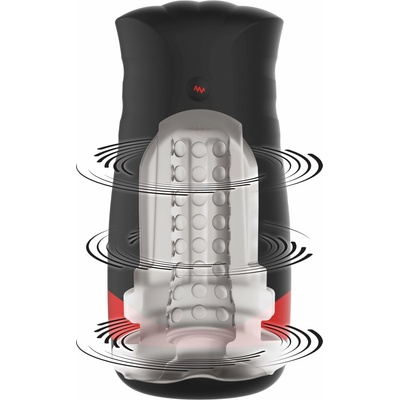Hidden Desire Fusion Quantum Cyclone Masturbator Black