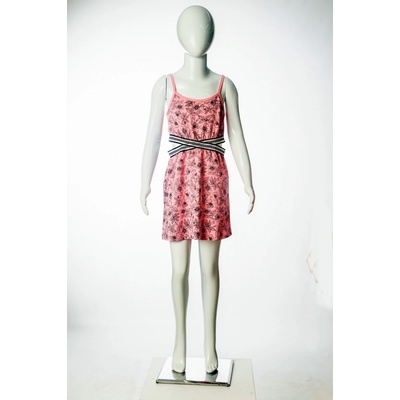 Joyce dívčí bavlněné šaty "WAIST DRESS" červená