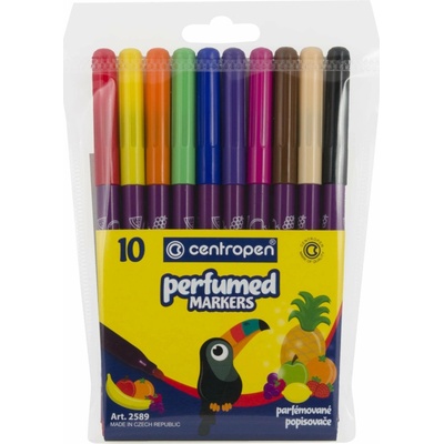 Centropen Perfumed Markers 2589 10 ks