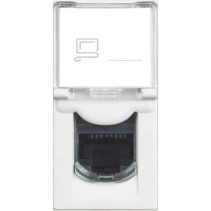 BTicino Розетка RJ45 cat. 5e UTP 1 мод. цвят Бял /блистер/ Classia - RW4279C5E (RW4279C5E)
