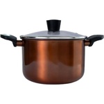 BRIO Copper Collection - Тенджера с капак - 22х15см, индукция (104881)