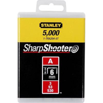 Stanley 6mm/1/4" Spony standardní 5000 ks 1-TRA204-ST