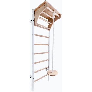 BenchK Гимнастическа стълба BenchK 212W+A204 white matte/oak