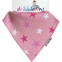 Dribble Ons slintáčik Designer Pink Stars