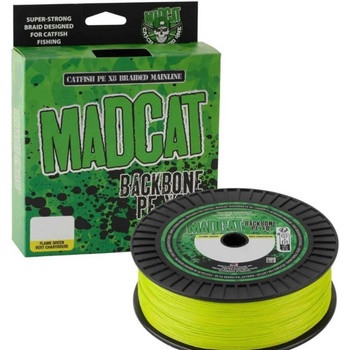 MADCAT Pletená Šnúra Backbone PE X8 Chartreuse 600m 0,50mm 59,1kg