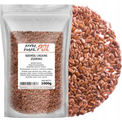 Kol-Pol ĽANOVÉ SEMENO PRÍRODNÉ 1 kg