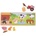 Bigjigs Toys Дървен магнитен пъзел Bigjigs - Ферма, 14 части (BJ909)
