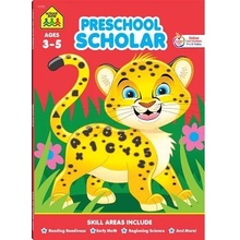 Preschool Scholar Ages 3-5 School ZonePaperback