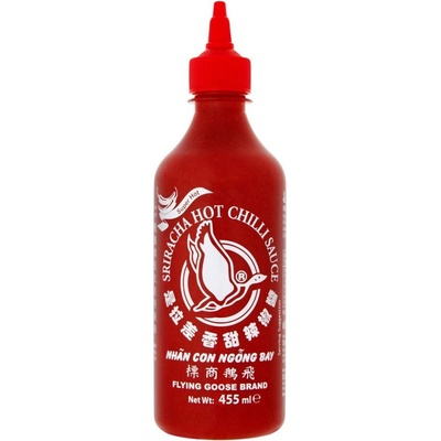 FLYING GOOSE Sriracha chilli omáčka extra pálivá 455 ml