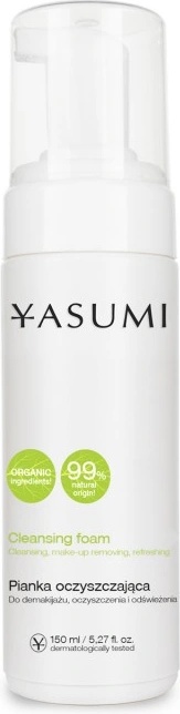 Yasumi Cleansing Foam (99% Natural) With Green Tea Extract And Witch Hazel Почистваща пяна дамски 150ml