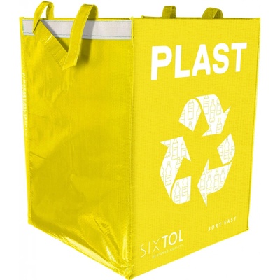 Sort Easy Taška na tříděný odpad PLASTIC, 30 x 30 x 40cm, 36 l