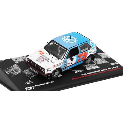 DeAgostini Volkswagen Golf GTI Rallye automobily časopis s modelem 39 1:43