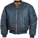 Bunda MFH MA1 bomber pilot modrá