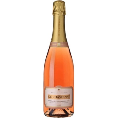 De Chastenay Crémant de Bourgogne rosé brut růžové 13,5% 0,75 l (holá láhev)