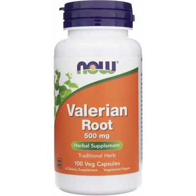 Now Foods Valériana lekárska 500 mg 100 kapsúl
