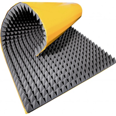 Akustická pěna Bitmat samolepicí pyramida 6 cm 100x200 cm
