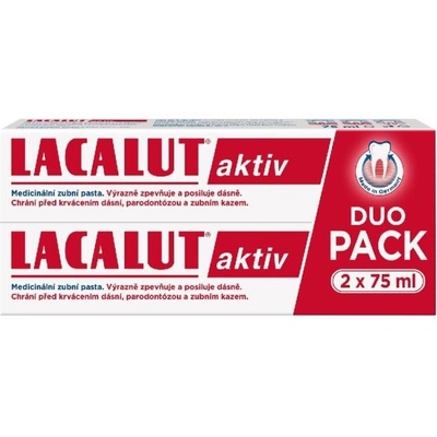 Lacalut Aktiv 2 x 75 ml – Zbozi.Blesk.cz