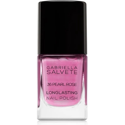 Gabriella Salvete Longlasting Enamel дълготраен лак за нокти перлен блясък цвят 36 Pearly Rose 11ml