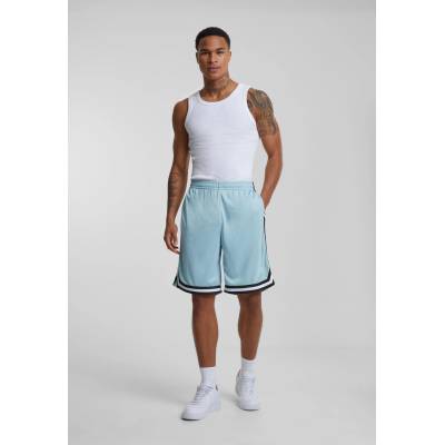 Urban Classics Мъжки къси панталони в морско син цвят Urban Classics Stripes UB-TB243-14133 - Морско син, размер S