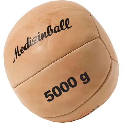 Cawila Медиценска топка Cawila Leather medicine ball PRO 5.0 kg 1000614308-braun Размер OS