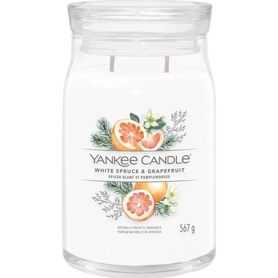 Yankee Candle – Signature White Spruce & Grapefruit 368 g