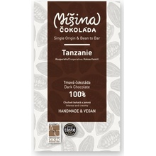 Míšina čokoláda hořká čokoláda 100% Tanzanie 50 g