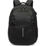 Ewent Раница за лаптоп EWENT ACT AC8530, до 15.6" (39.62 cm), 3 отделения, черна (EWENT-ACT-AC8530)