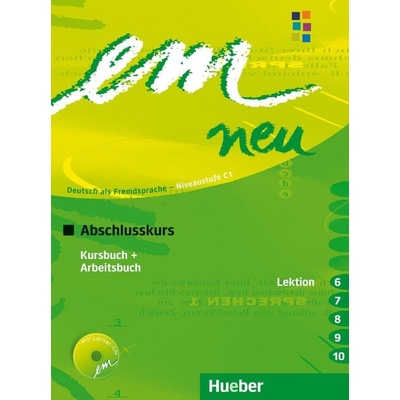 em neu 2008 Abschlusskurs Kursbuch, Arbeitsbuch , Lektion 6 -10 mit Arbeitsbuch-Audio-CD