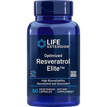 Life Extension Optimized Trans-Resveratrol EIite, 60 растителни капсули