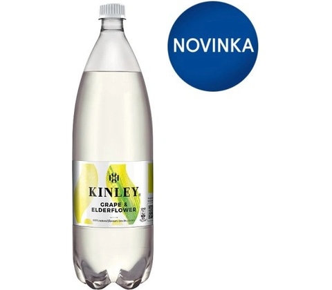Kinley Grape & Elderflower 1,5 l