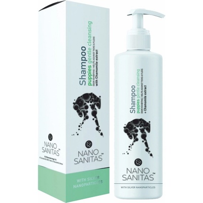 NanoSanitas Šampón pre šteňatá - šetrné očistenie 250 ml