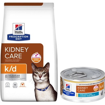 Hill’s Prescription Diet K/D Kidney Care s kuracím 8 kg