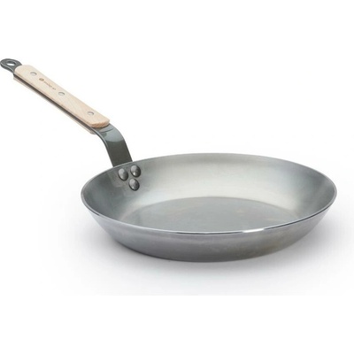 de Buyer Oceľová panvica Mineral B Element s drev. rukoväťou 5710.28 28 cm
