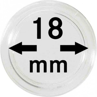 Lindner Kapsle na mince 18 mm – Zboží Dáma